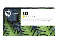 HP 832 - yellow - original - Latex - ink cartridge