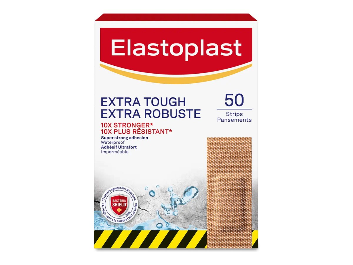 Elastoplast Extra Tough Bandages - One Size - 50's