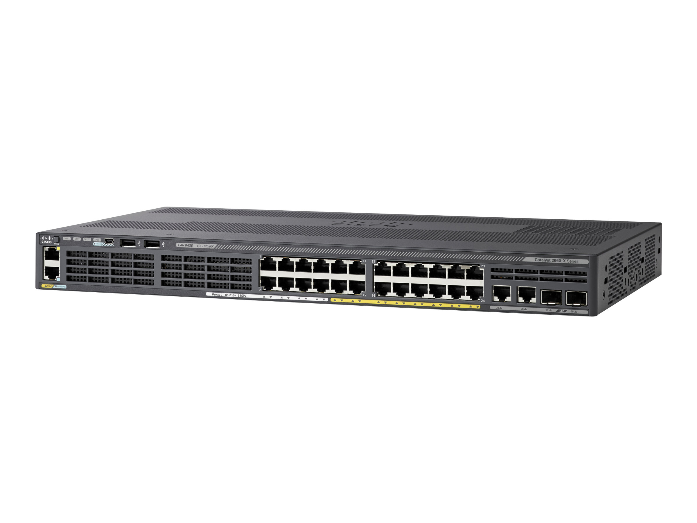 CISCO Catalyst 2960-X 24 GigE. 2 x 1G SF