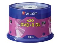 Verbatim 50 x DVD+R DL 8.5 GB (240min) 8x spindle
