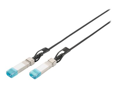 DIGITUS Kabel  SFP+ 10G DAC  1.0m schwarz  AWG 30  MSA
