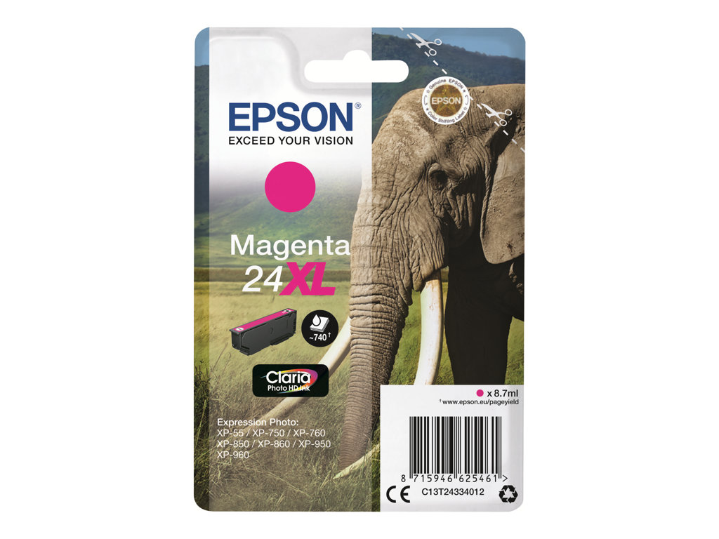 EPSON 1LB ink Singlepack Magenta 24XL