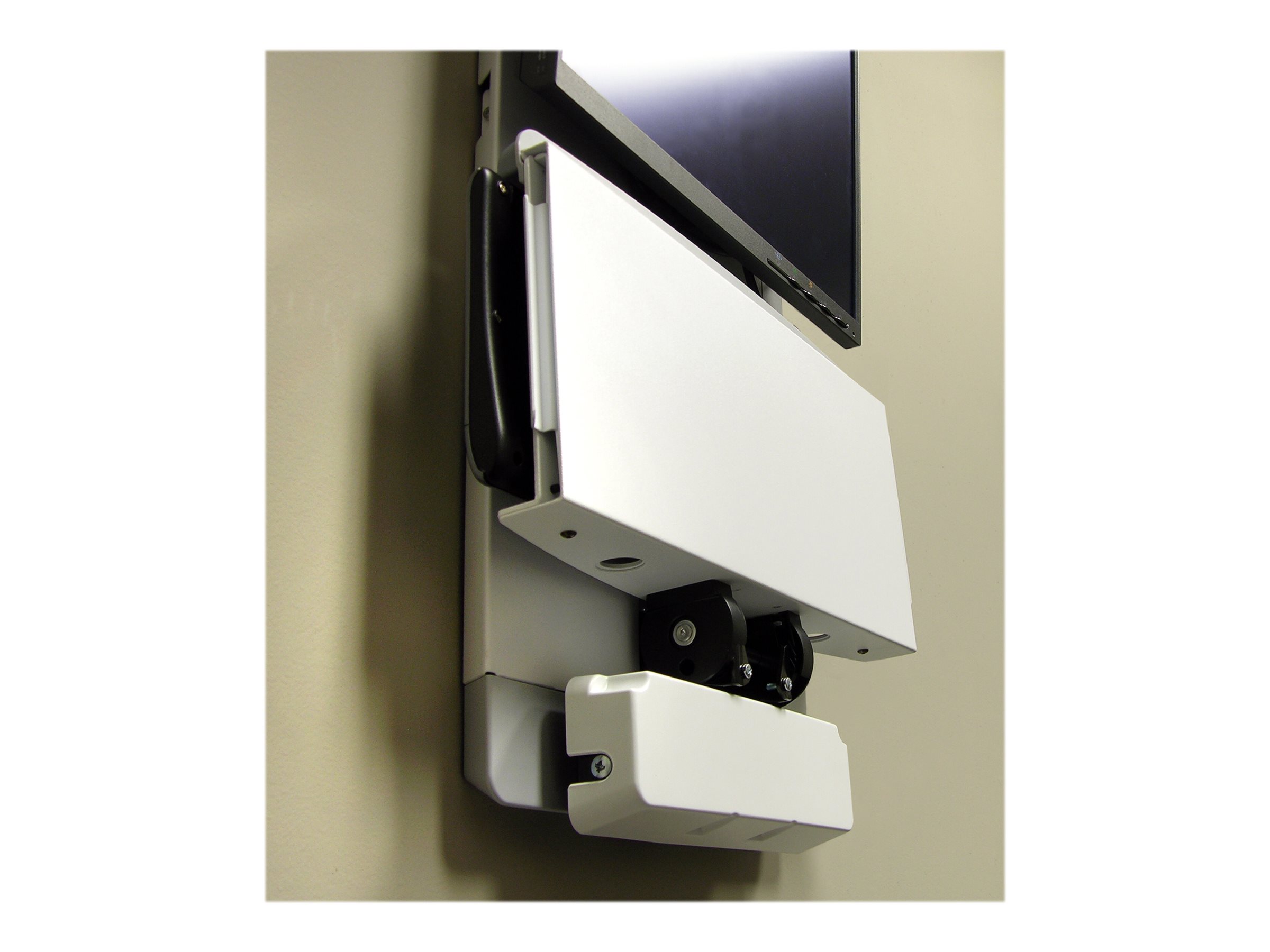 Ergotron Vertical Lift Auto-Retracting Keyboard Kit keyboard mounting Usage / lifestyle Front 72785