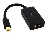 StarTech.com Mini DisplayPort to HDMI Adapter - 1080p - Thunderbolt Compatible - Mini DP Converter for HDMI Display or Monitor (MDP2HDMI) - Video adapter - Mini DisplayPort (M) to HDMI (F) - 76.2 mm - black - for P/N: DP2MDPMF3, DP2MDPMF6IN