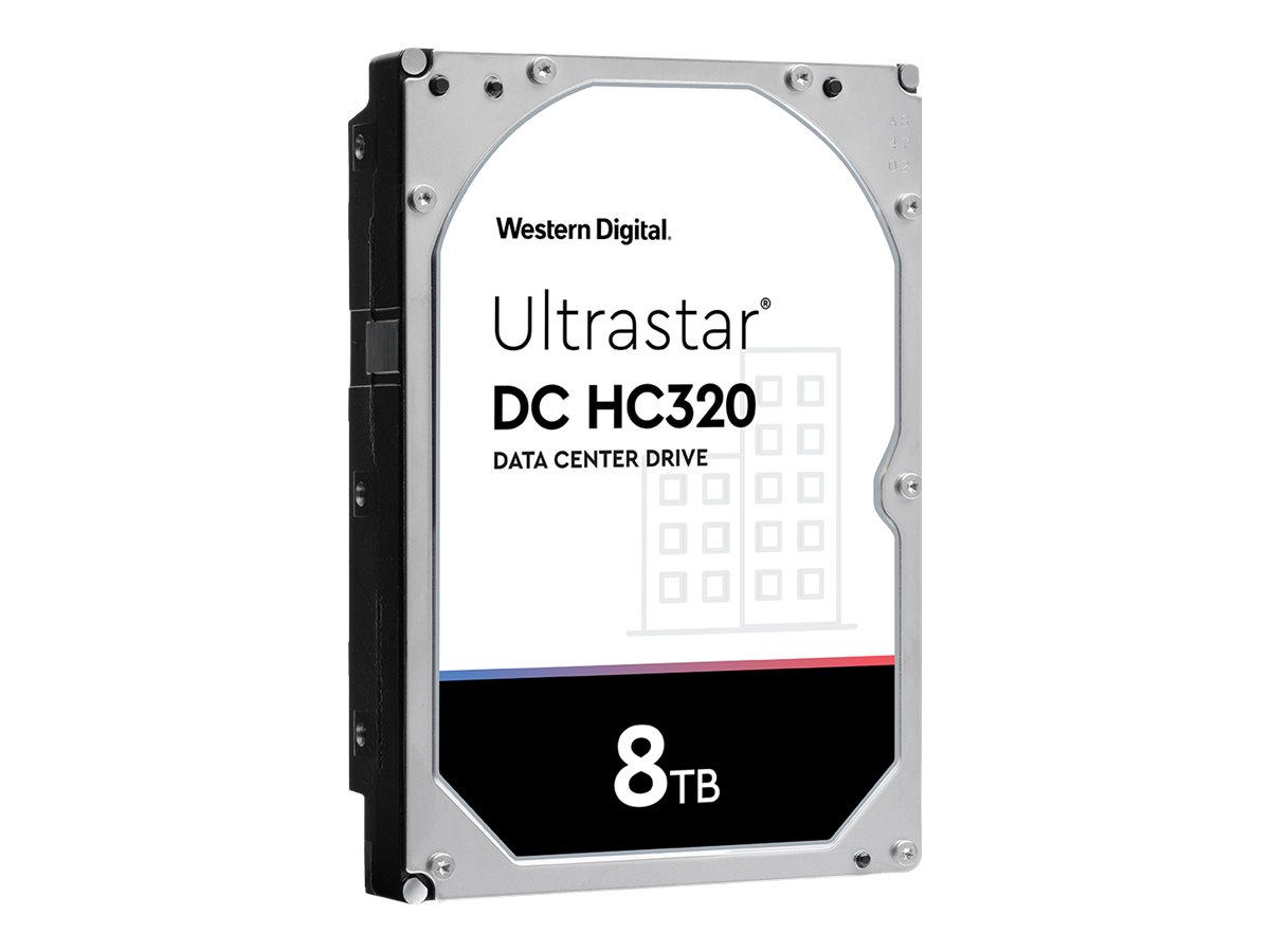 WESTERN DIGITAL Ultrastar 7K8 8TB HDD SAS 12Gb/s 512E TCG P3 7200Rpm HUS728T8TAL5204 24x7 3.5inch Bu