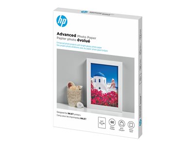 HP Advanced Photo Paper - photo paper - glossy - 60 sheet(s
