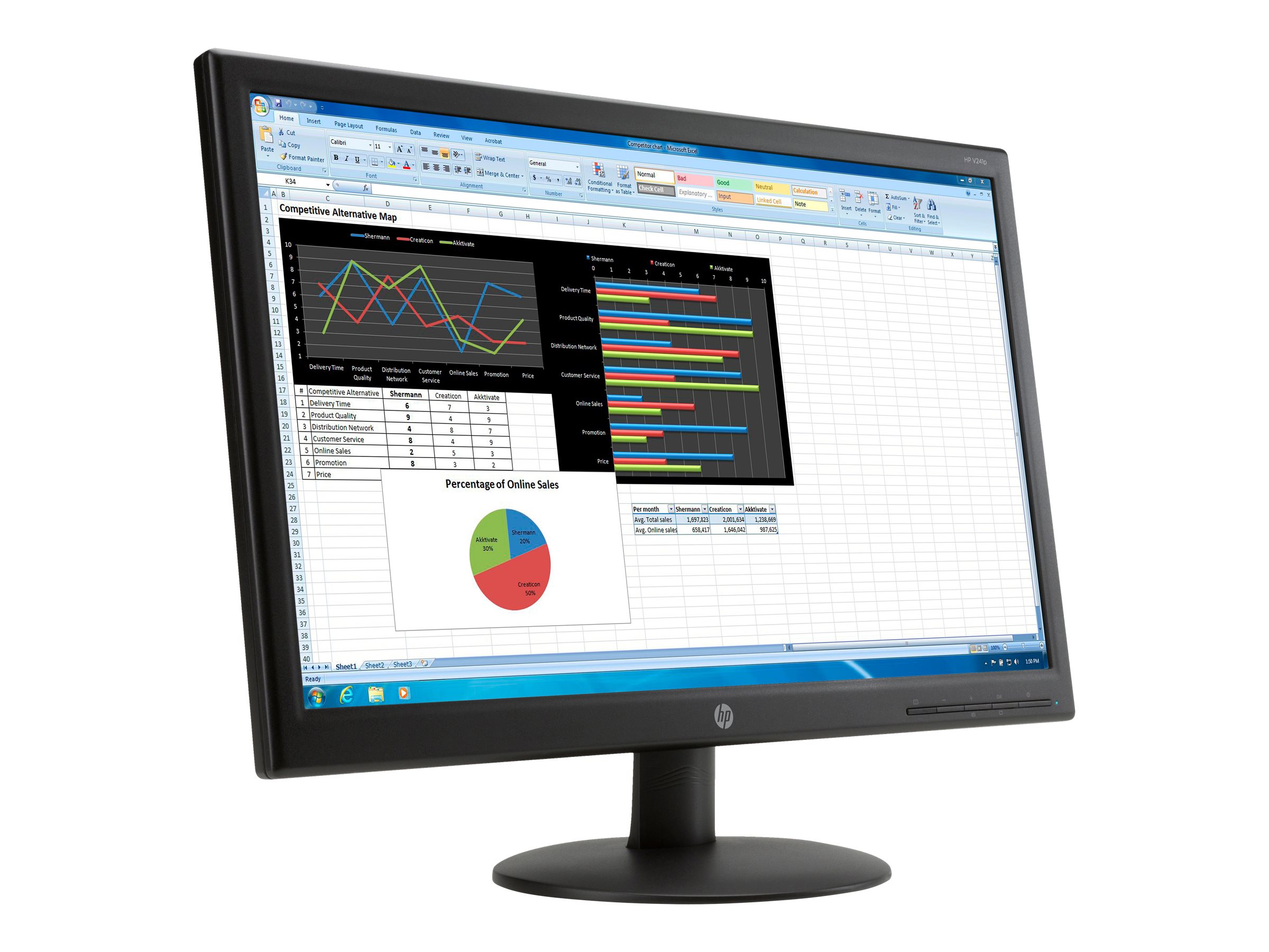 v243 hp monitor