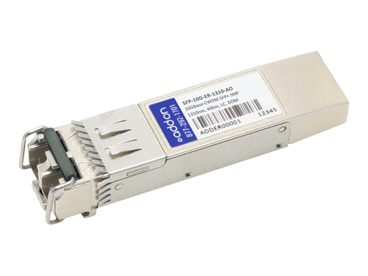 AddOn - SFP+ transceiver module (equivalent to: Cisco SFP-10G-ER-1310)