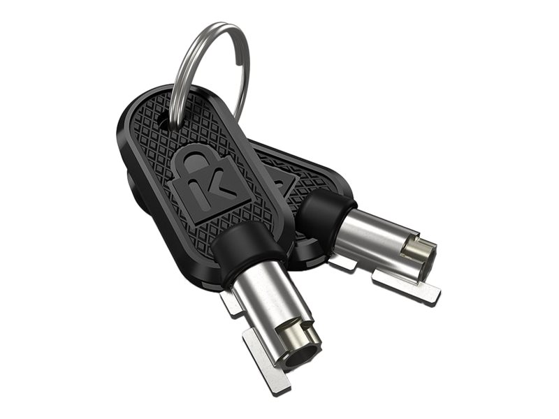 Kensington ClickSafe 2.0 Keyed Laptop Lock Master Keyed for Dell Devices security cable Product shot Left-angle 79450