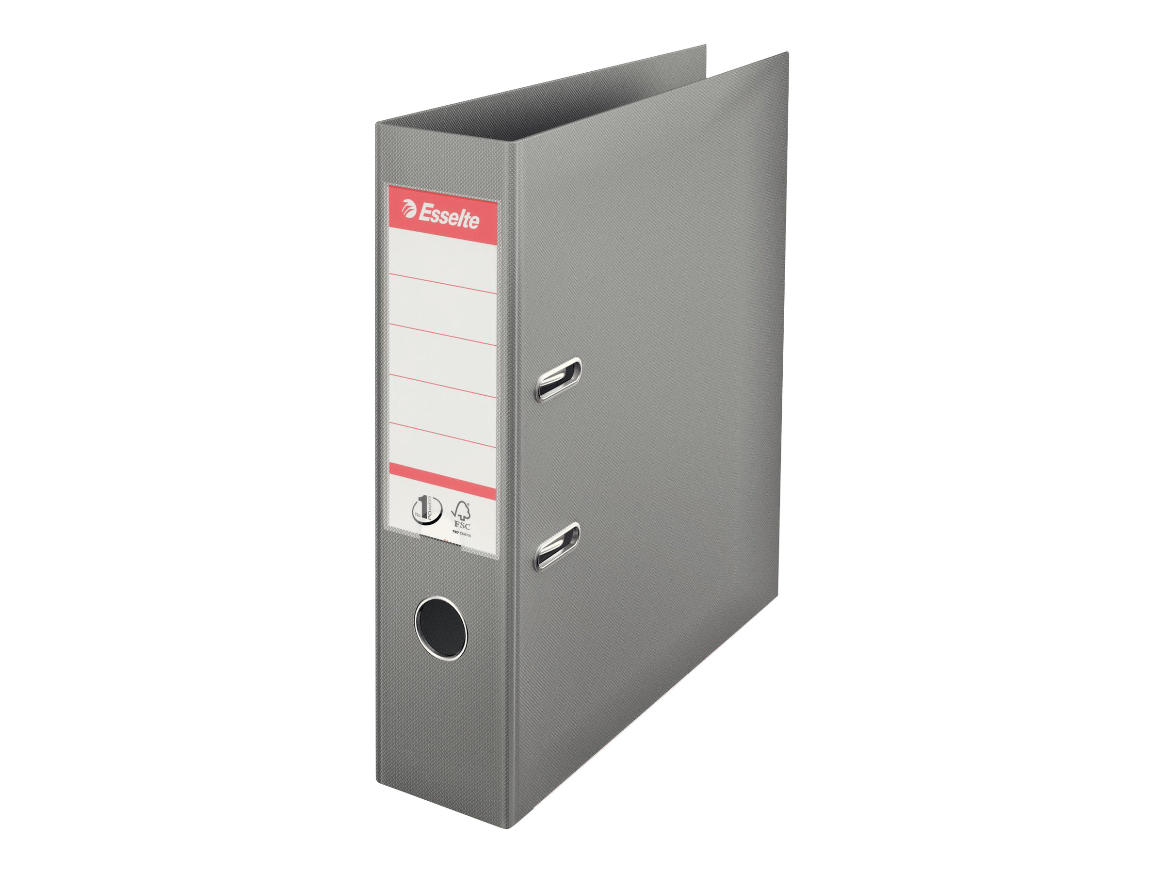Esselte No.1 - lever arch file - for A4 - capacity: 500 sheets - grey