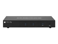 TECHly 2-Port DisplayPort1.2 Dual-Monitor KVM  KVM / audio / USB switch Desktop