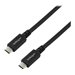 StarTech.com USB C to USB C Cable - 6 ft / 1.8m - 5A PD - USB-IF Certified - M/M - USB 3.0 5Gbps - USB C Charging Cable - USB Type C Cable (USB315C5C6) - USB-C cable - 24 pin USB-C to 24 pin USB-C - 6 ft