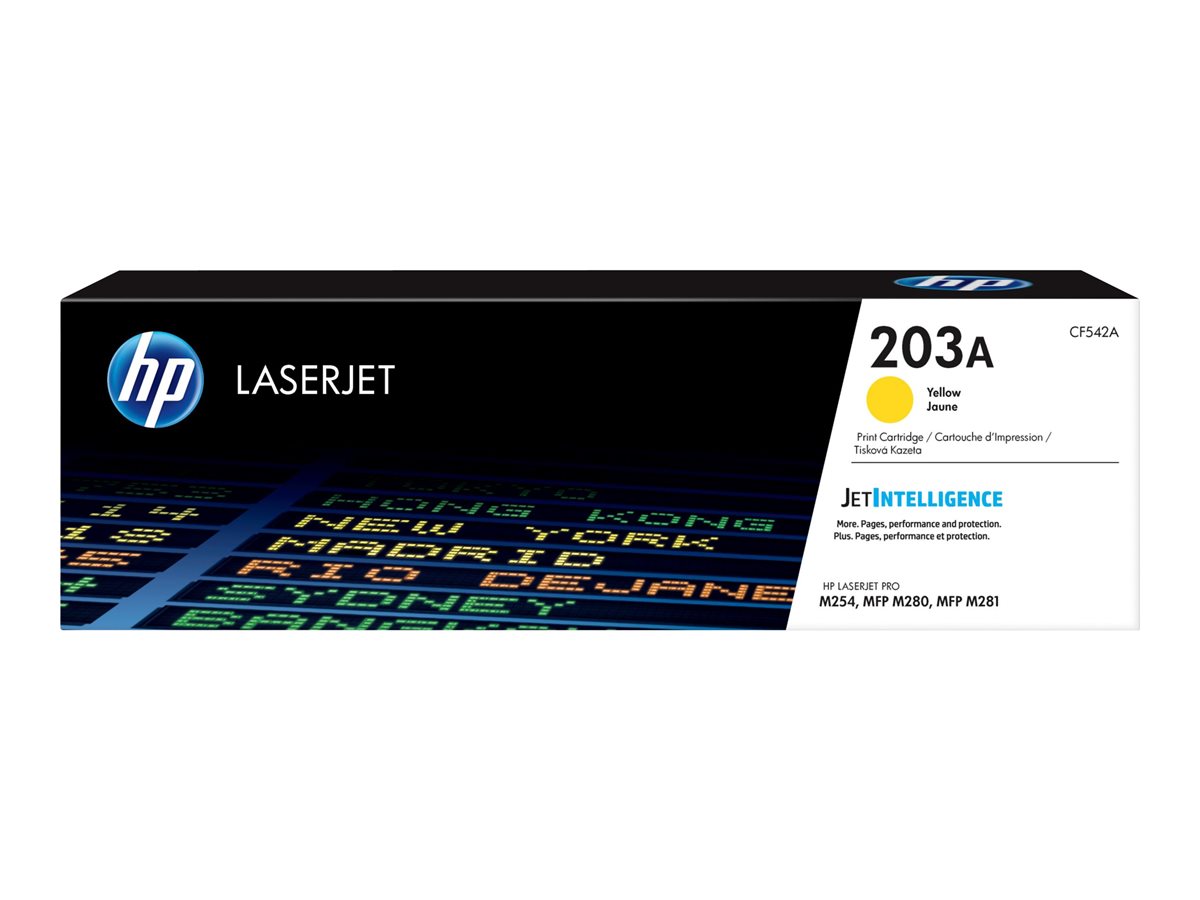 HP 203A Original Yellow LaserJet Toner
