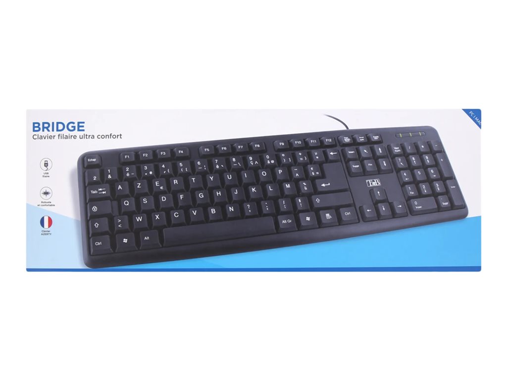 TNB Bridge Ultra Slim Wired Keyboard