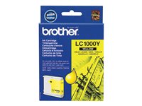 Brother Cartouche jet d'encre d'origine LC1000Y