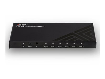 LINDY 5 Port HDMI 18G Switch