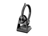 HP Poly Savi 7320-M Office - 7300 Office Series - headset - on-ear - DECT - wireless - black