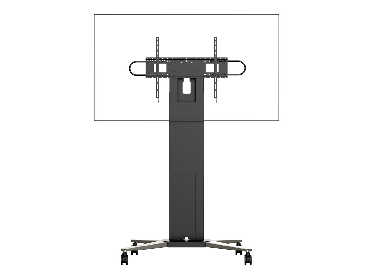 VISION Manual Height Adjustable Display Trolley - LIFETIME WARRANTY – foto 2