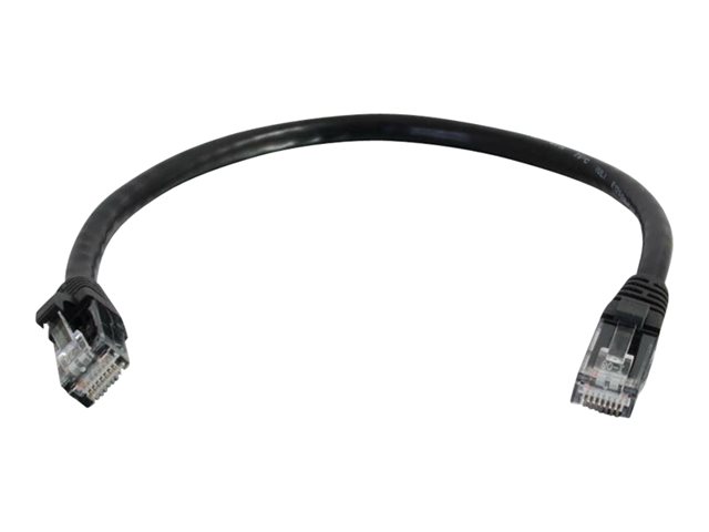 Image of C2G Cat6 Booted Unshielded (UTP) Network Patch Cable - patch cable - 1.5 m - black