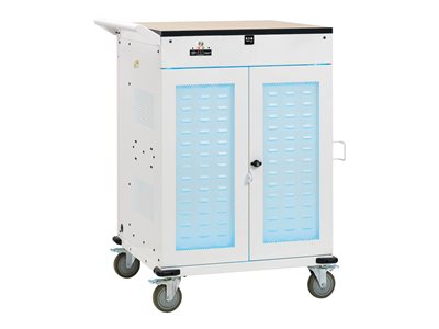Eaton Tripp Lite Series 36-Device UV Mobile Charging Cart for Laptops and Chromebooks 120V