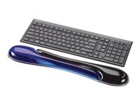 Duo Gel Auflage f. Tastatur, blau/schwarz