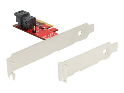 DELOCK PCI Expr Card 4x + 1x SFF-8643 int.+LowProfile