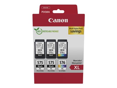 CANON PG-575XLx2/CL-576XL Ink Cartridge - 5437C004