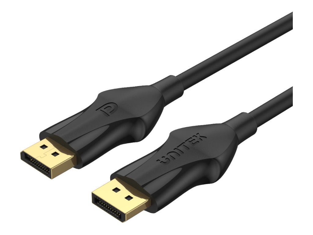Unitek DisplayPort cable DisplayPort to DisplayPort 2 Usage / lifestyle Close-up 72101