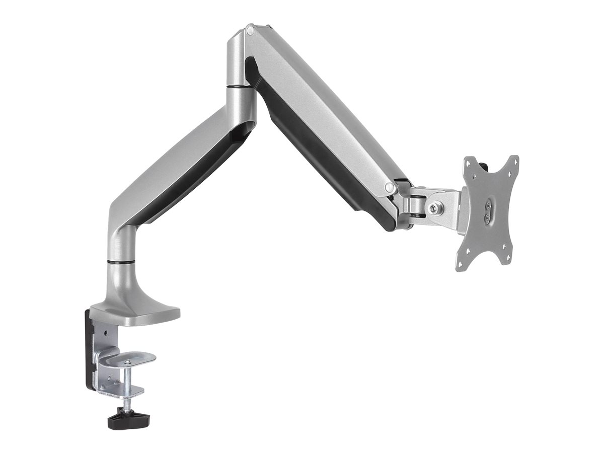 StarTech.com Desk Mount Monitor Arm, Heavy Duty Ergonomic VESA Monitor Arm, Single Display up to 9kg, Full Motion, Height Adjustable, Articulating, Aluminum, C-Clamp/Grommet, Silver - Small Footprint Design montážní sada - nastavitelné rameno - pro Displej LCD - stříbrná – foto 3