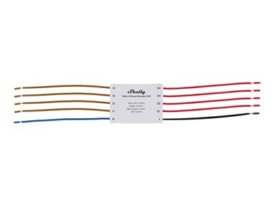 SHELLY 4-Channel 230V Decoupler