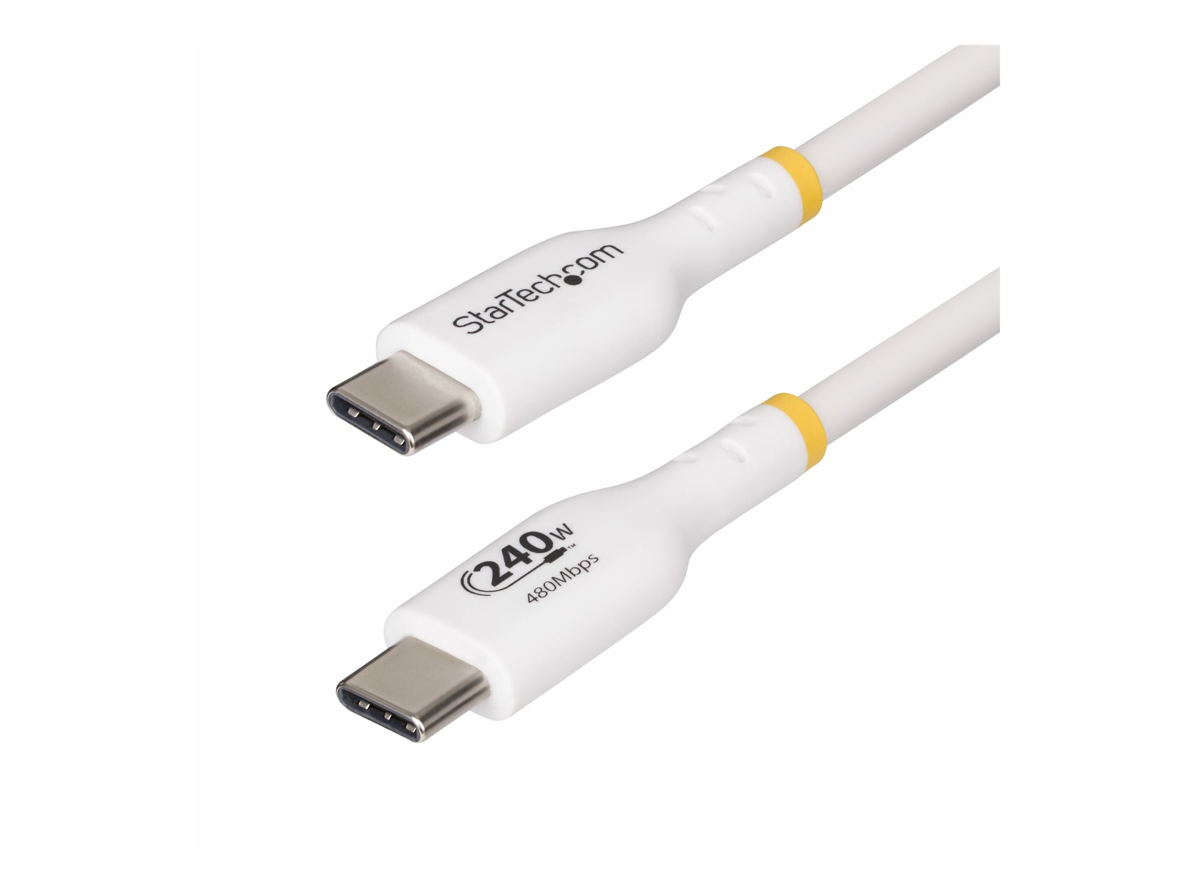 StarTech 10ft USB C Charging Cable, USB-IF Certified USB-C Cable 240W