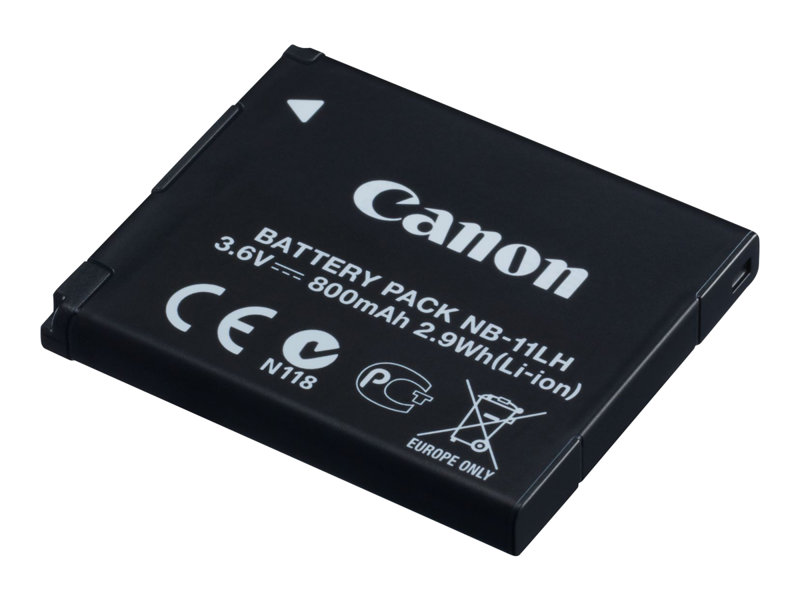 Canon NB-11LH - Batterie - Li-Ion - 800 mAh - für IXUS 17X, 18X, 190, IXY 180, 190, 200, 210, 650, PowerShot SX412, SX430, SX432