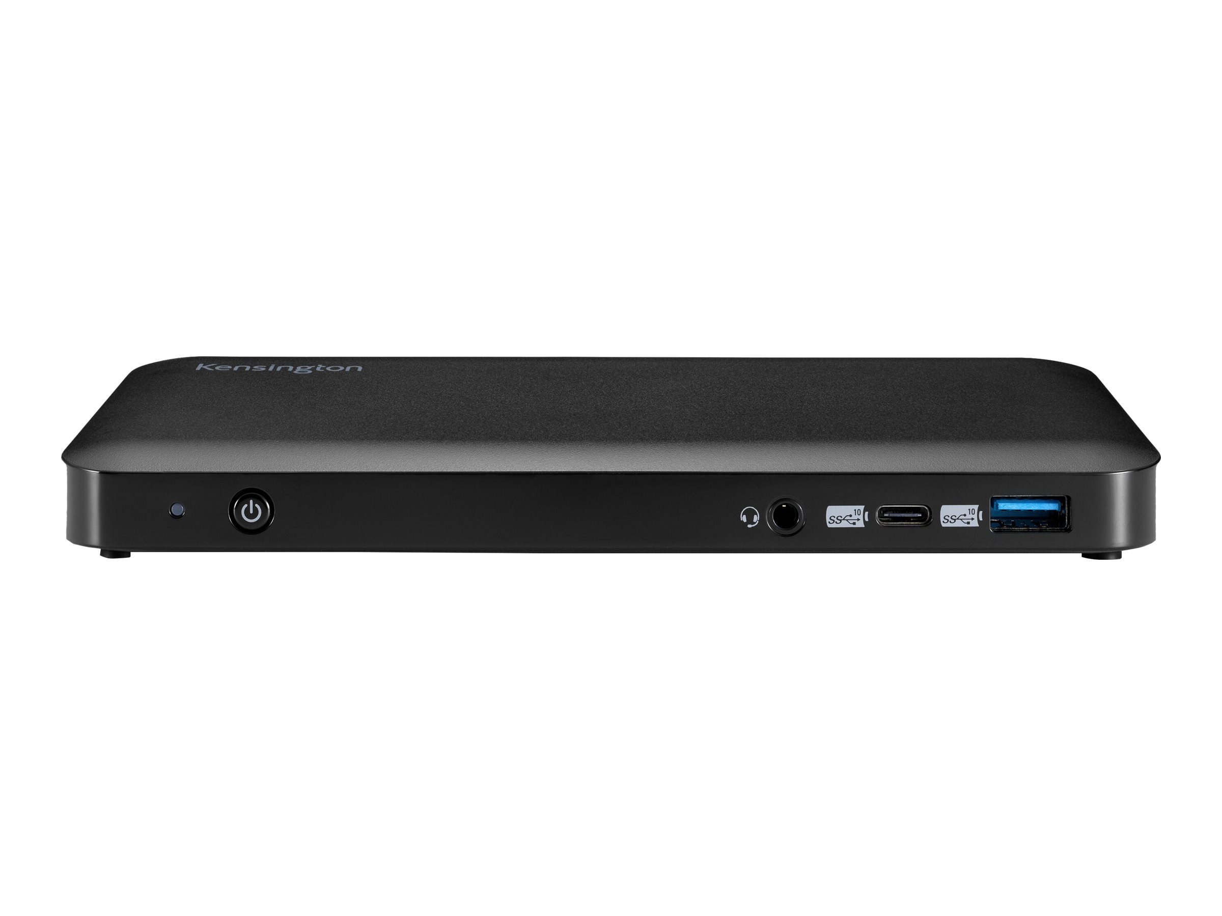 Kensington SD4840P docking station USB-C 3.2 Gen 2 HDMI 2 x DP++ Product shot Right-angle 80000