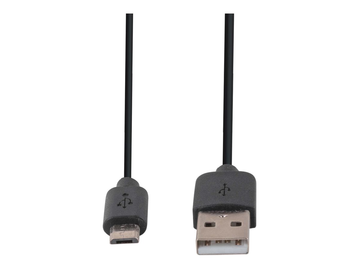 Dynamix USB cable Micro-USB Type B to USB 1.2 Product shot Front 79800