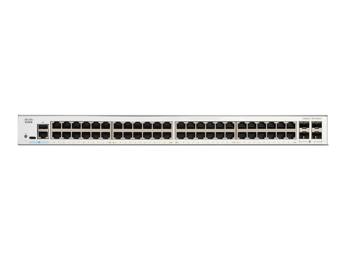 Cisco Catalyst 1300-48T-4G - přepínač - 48 porty - řízený - Lze montovat do rozvaděče – foto 2