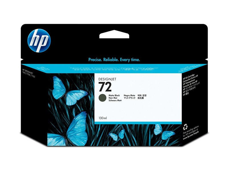 HP NO72 CARTOUCHE ENCRE NOIRE M