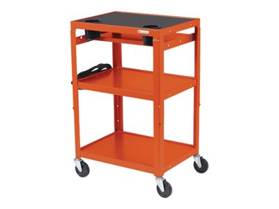 Bretford MIC MICA6 Cart steel tangerine