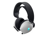 Alienware Dual-Mode Wireless Gaming Headset AW720H Trådløs Kabling Headset Sort Hvid