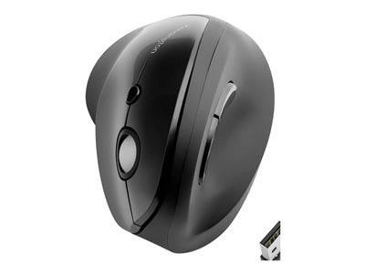 Pro Fit Ergo Vertical Wireless Mouse - vertical mo