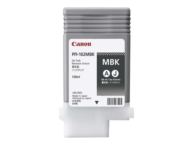 Image of Canon PFI-102 MBK - matte black - original - ink tank