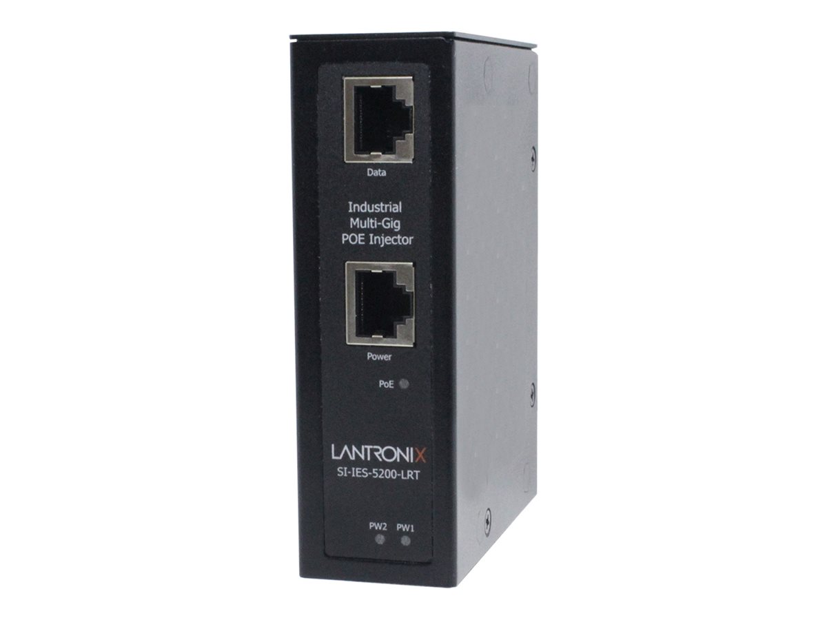 Lantronix - PoE injector (DIN rail mountable)
