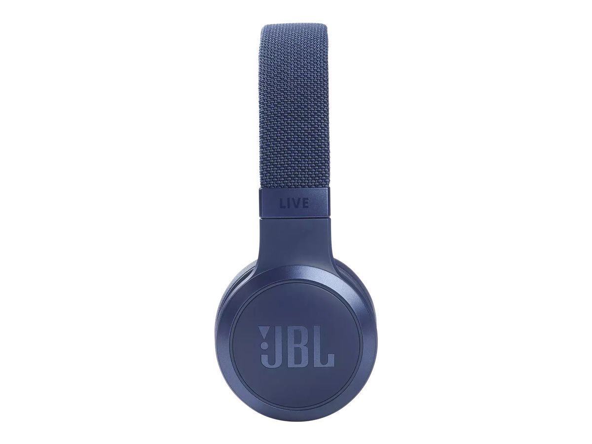 JBL Live 460NC Wireless OverEar Noise Cancelling Headphones Blue