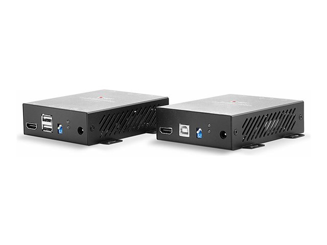 Kit Extender HDMI 4K60, USB, IR & RS232 sur fibre optique, 300m