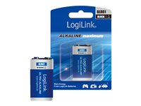 LogiLink 6LR61 Batterier til generelt brug (genopladelige) 480mAh