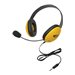 Califone Listening First Stereo Headset 2800-YLT