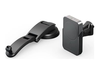 ALOGIC Matrix+ - Car wireless charging holder + car power adapter + wireless charging power bank