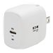 Eaton Tripp Lite Series USB-C Wall Charger Compact with 4 ft. USB-C to Lightning Cable