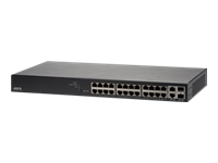 Axis T8524 - Switch - 24 x 10/100/1000 (PoE+) + 2 x combo Gigabit SFP - PoE+ (370 W) - for AXIS A1610, C1410, D3110, M3067, P1385, P1455, W400; Camera Station S1216, S1232, S1296