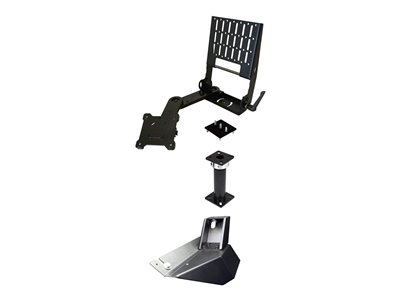Havis Standard - Mounting kit (telescopic pole, top offset platform, heavy duty pole without height adjust handle, swivel arm, monitor mount)