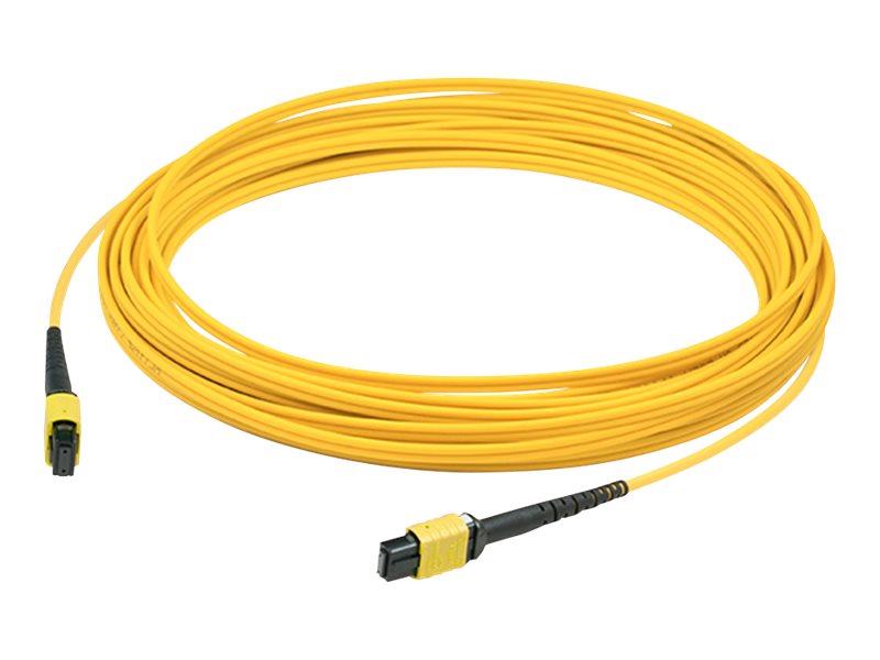 AddOn 10m MPO OS1 Yellow Patch Cable